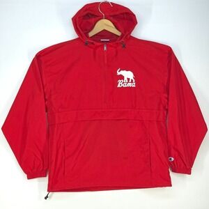 Champion Alabama Crimson Tide Jacket Mens Large NCAA Football Windbreaker Bama
